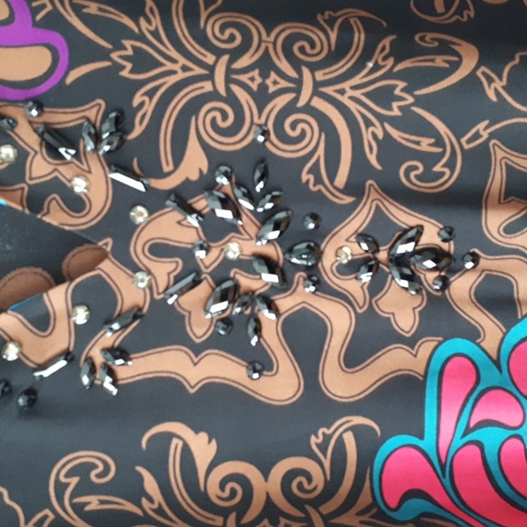 HALE BOB Multicolor Patterned Top - Size S - Picture 5 of 7